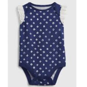 Baby 100% Organic Cotton Eyelet Bodysuit